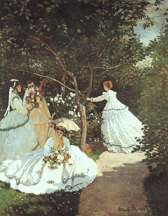 Claude Monet Women in the Garden